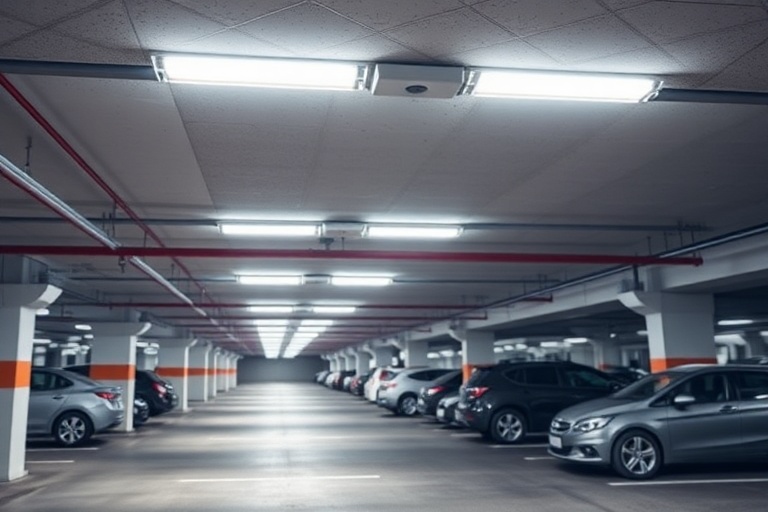 Parking Facilities - Smart lighting solutions for garages and parking lots